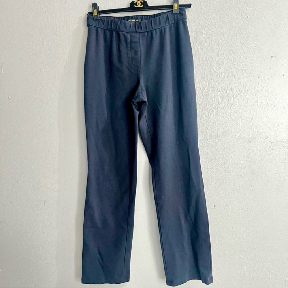 Lafayette 148 Navy Stretch Pull On Slacks
Size Medium - Picture 3 of 10